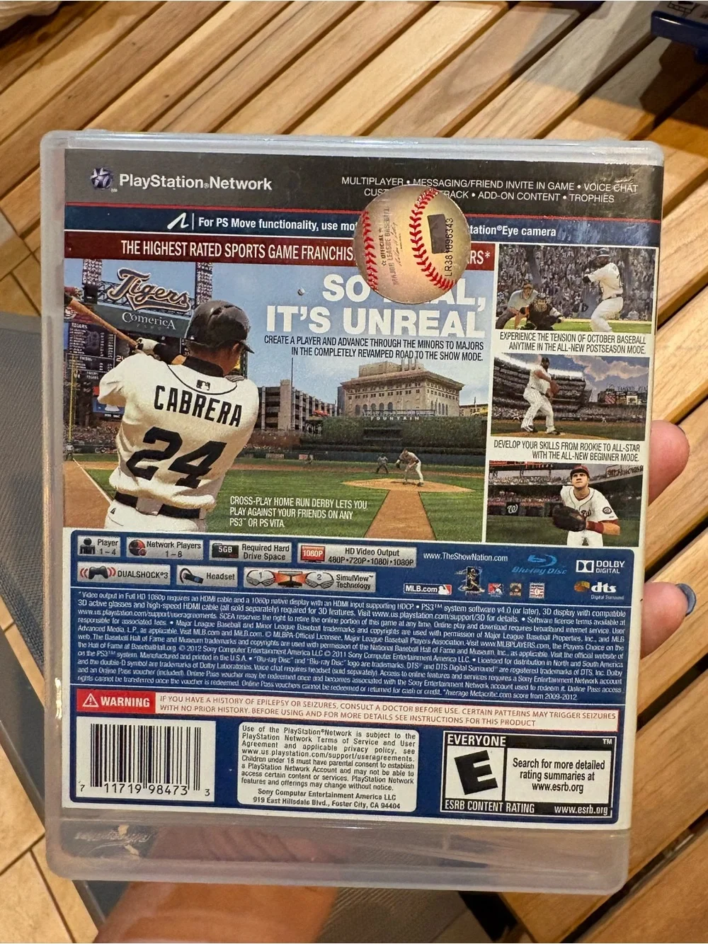 MLB 2013 The Show COMPLETE PS3 Playstation Video Games